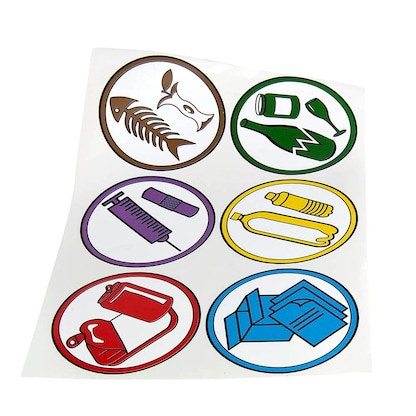 Artikelbild 4 für ADB Mülltrenner 3x 120,0 l lichtgrau, 1 St., Artikelnummer 354504