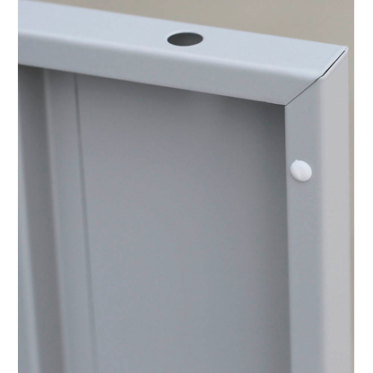 Artikelbild 3 für LÜLLMANN Schließfachschrank lichtgrau 520540, 20 Schließfächer 117,0 x 50,0 x 180,0 cm, Artikelnummer 831166