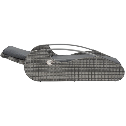 Artikelbild 5 für Garden Pleasure Sonnenliege PACIFIC grau Aluminium, Artikelnummer 673398