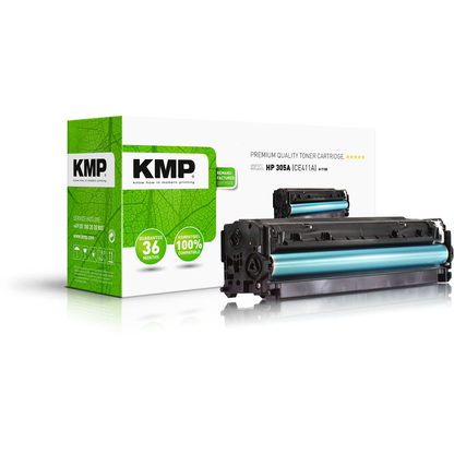 Artikelbild für KMP H-T158 cyan Toner kompatibel zu HP 305A (CE411A), Artikelnummer 101824