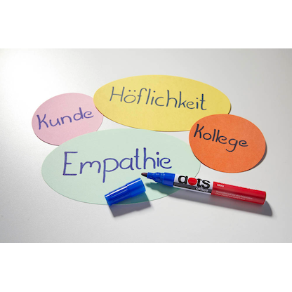 Artikelbild 3 für dots Permanentmarker blau 1,5 - 3,0 mm, 1 St., Artikelnummer 835613