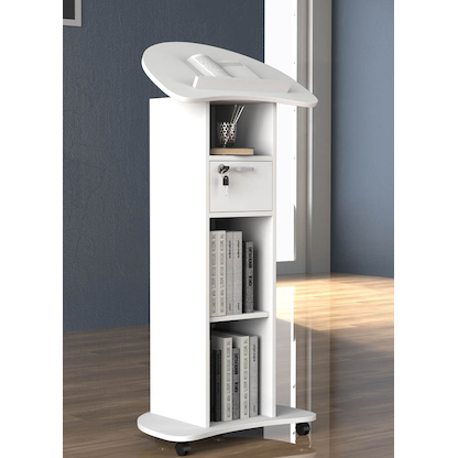 Artikelbild 6 für VCM my office Stehpult Redola T weiß, Artikelnummer 911451