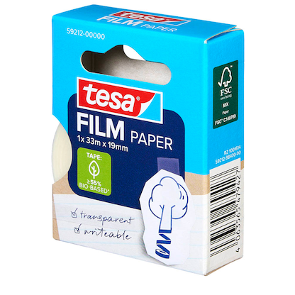 Artikelbild 3 für tesa PAPER Klebefilm transparent 19,0 mm x 33,0 m 1 St., Artikelnummer 518299