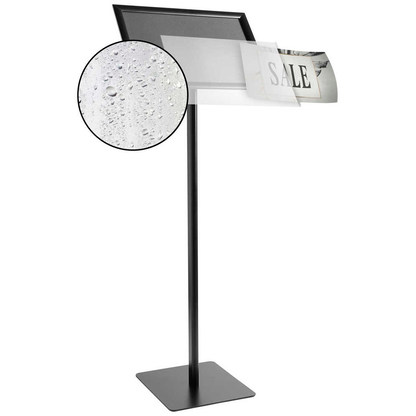 Artikelbild für SPRINTIS Infoständer CLASSIC silber DIN A3 29,7 x 42,0 x 100,0 cm, 1 St., Artikelnummer 730749