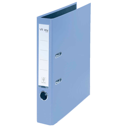 Artikelbild für VON LEITZ Ordner hellblau Karton 5,0 cm DIN A4, 1 St., Artikelnummer 669976