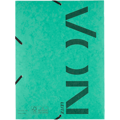 Artikelbild 12 für VON LEITZ Eckspanner DIN A4 grün, 1 St., Artikelnummer 635189