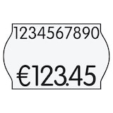 Artikelbild 1 für PrinterLabels AS Preisetiketten weiß permanent 26,0 x 16,0 mm, 12 Rollen, Artikelnummer 393777