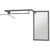 Artikelbild 1 für HAKU Möbel Wandgarderobe 16896 anthrazit Metall 3 Haken 108,0 x 75,0 cm, Artikelnummer 551186