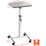 Artikelbild 1 für celexon PT2000 Projektortisch grau, Artikelnummer 697484