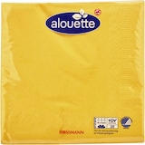Artikelbild 1 für alouette Servietten gelb 3-lagig 33,0 x 33,0 cm, 30 St., Artikelnummer 432902