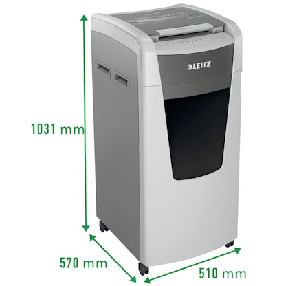 Artikelbild 9 für LEITZ IQ Autofeed Office Pro 600 Aktenvernichter mit Partikelschnitt P-5, 2 x 15 mm, bis 600 Blatt, weiß, Artikelnummer 429813