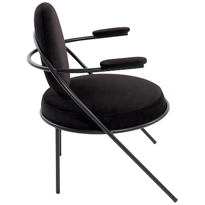 Artikelbild 4 für meet powered by PAPERFLOW Sessel SATURNE schwarz Stoff 70,0 x 73,0 x 88,0 cm, 2 St., Artikelnummer 230841