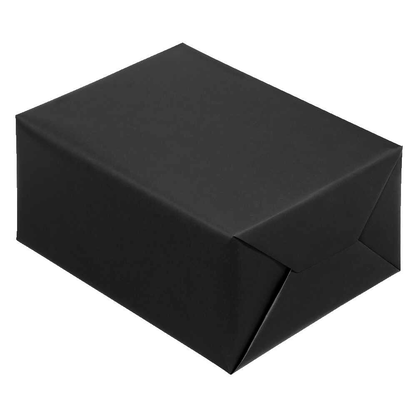 Artikelbild 3 für JUNG SCHÖNER VERPACKEN Geschenkpapier Vollton Uni schwarz, 20,0 m, Artikelnummer 715967