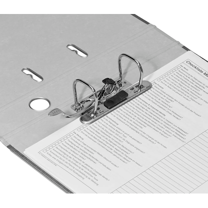 Artikelbild 7 für AKTION: LEITZ 1050 Ordner lichtgrau marmoriert Karton 5,2 cm DIN A4, 10 St., Artikelnummer 653919