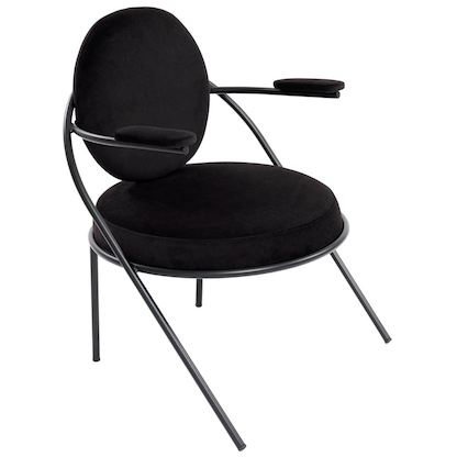 Artikelbild 2 für meet powered by PAPERFLOW Sessel SATURNE schwarz Stoff 70,0 x 73,0 x 88,0 cm, 2 St., Artikelnummer 230841