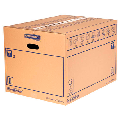 Artikelbild 3 für Bankers Box Umzugskartons SmoothMove Standard 70,5 x 45,0 x 33,0 cm, 10 St., Artikelnummer 539096