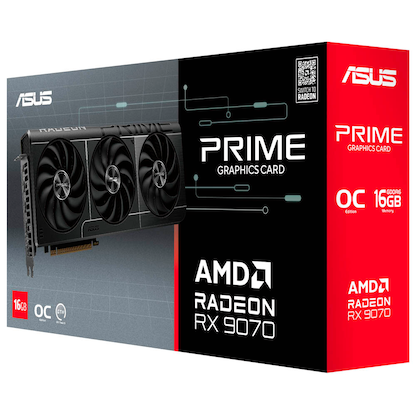Artikelbild 10 für ASUS Prime Radeon RX 9070 OC Edition Grafikkarte 16 GDDR6 256 Bit, Artikelnummer 685838