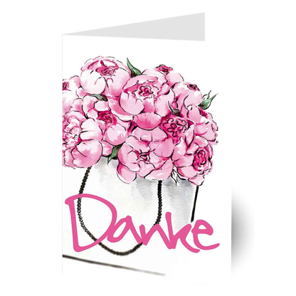 Artikelbild für LUMA Dankeskarte Blumenstrauß LU1941 DIN B6, 1 St., Artikelnummer 798391