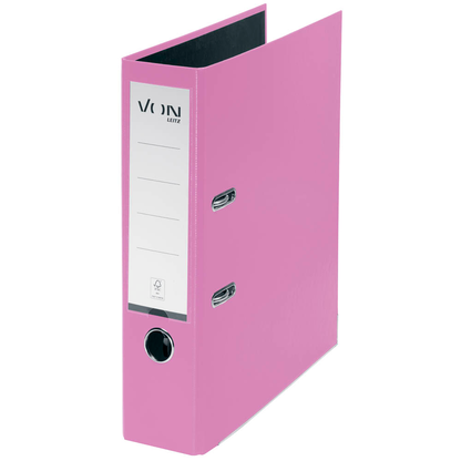 Artikelbild für VON LEITZ Ordner violett Karton 8,0 cm DIN A4, 1 St., Artikelnummer 670016