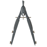 Artikelbild 1 für ARISTO Zirkel TopLine Mat Series grau, 1 St., Artikelnummer 752628