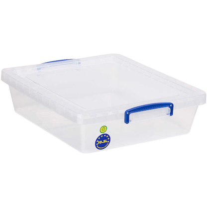 Artikelbild 3 für Really Useful Box Aufbewahrungsboxen 3x 10,5 l transparent 38,3 x 46,0 x 11,3 cm, 3 St., Artikelnummer 751947