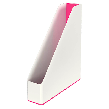 Artikelbild 2 für LEITZ Stehsammler WOW Duo Colour 53621023 perlweiß/pink Kunststoff, DIN A4, 1 St., Artikelnummer 313534