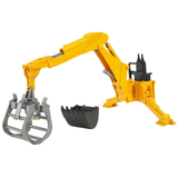 Artikelbild 1 für bruder Heckbagger mit Greifer 2338 Spielzeugauto, Artikelnummer 821266