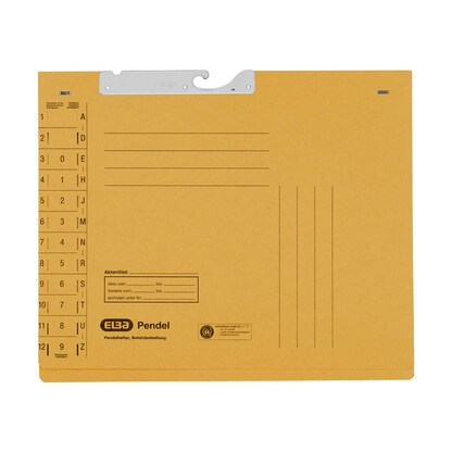 Artikelbild 4 für ELBA Pendelhefter Karton gelb DIN A4 1x Amtsheftung, 1 St., Artikelnummer 332803