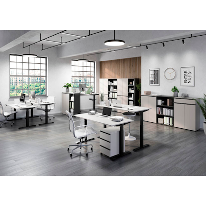 Artikelbild 5 für GERMANIA Aktenschrank Bedano, 4042-572 kaschmir 4 Fachböden 81,0 x 40,0 x 197,0 cm, Artikelnummer 386536