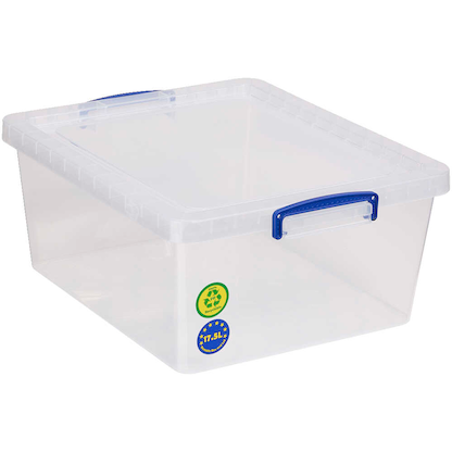 Artikelbild 3 für Really Useful Box Aufbewahrungsboxen 3x 17,5 l transparent 38,3 x 46,0 x 19,5 cm, 3 St., Artikelnummer 751956
