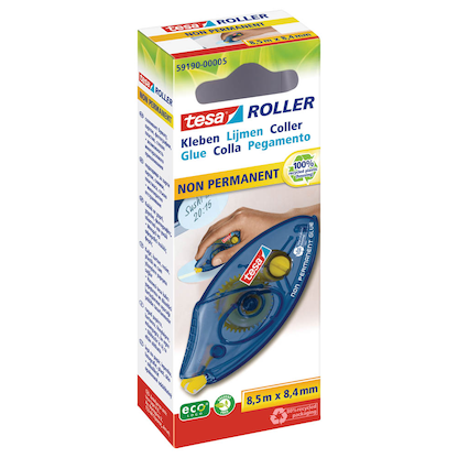 Artikelbild 3 für tesa Kleberoller wieder ablösbar, 1 St., Artikelnummer 640375