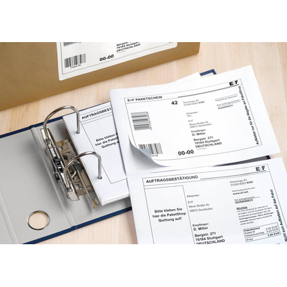 Artikelbild 2 für HERMA Adressetiketten 8316 weiß 182,0 x 130,0 mm, 25 Blatt, Artikelnummer 515534