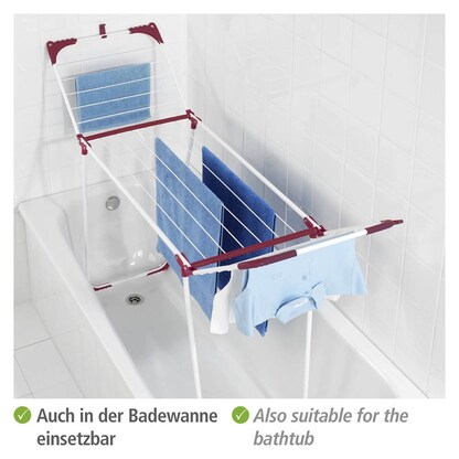 Artikelbild 6 für WENKO Wäscheständer Summer Dry weiß, rosa, 1 St., Artikelnummer 531835