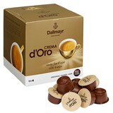 Artikelbild 1 für Dallmayr Crema d'Oro Kaffeekapseln, Arabicabohnen kräftig, 16 Stück, Artikelnummer 817890