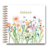 Artikelbild 1 für LUMA Gästebuch Wildblumen ca. DIN A5 blanko, Hardcover 100 Seiten, 1 St., Artikelnummer 114617