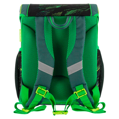 Artikelbild 5 für herlitz Schulranzen-Set Loop Plus Game Changer Kunstfaser grün, Artikelnummer 271389