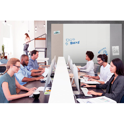 Artikelbild 4 für Legamaster Pinnwand WALL-UP Akustik 200,0 x 119,5 cm Textil beige, Artikelnummer 162202