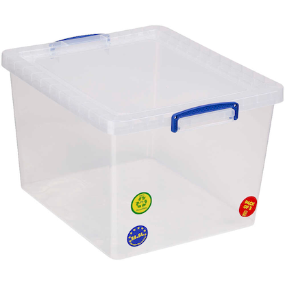 Artikelbild 3 für Really Useful Box Aufbewahrungsboxen 3x 33,5 l transparent 38,3 x 46,0 x 28,5 cm, 3 St., Artikelnummer 751968
