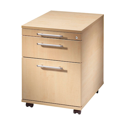 Artikelbild für HAMMERBACHER Sira Rollcontainer ahorn 3 Auszüge 42,8 x 58,0 x 59,0 cm, Artikelnummer 197046