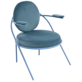 Artikelbild 1 für meet powered by PAPERFLOW Sessel SATURNE blau Stoff 70,0 x 73,0 x 88,0 cm, 1 St., Artikelnummer 231496