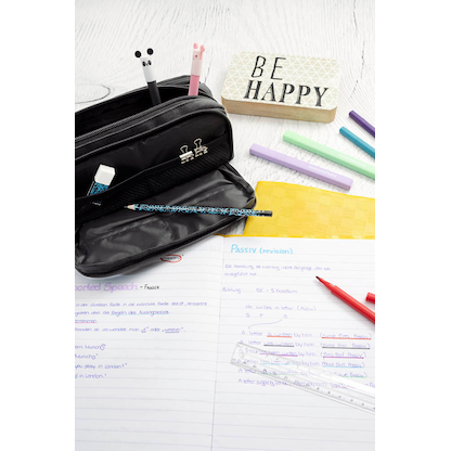 Artikelbild 5 für EBERHARD FABER Schlampermäppchen anthrazit, 19,0 x 11,5 cm, Artikelnummer 443659