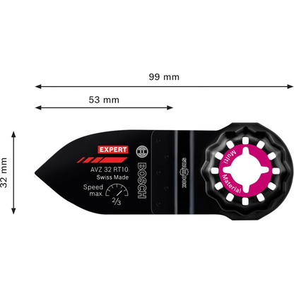 Artikelbild 6 für BOSCH EXPERT Sanding Finger Fine AVZ 32 RT10 Schleifplatte , 1 St., Artikelnummer 488476