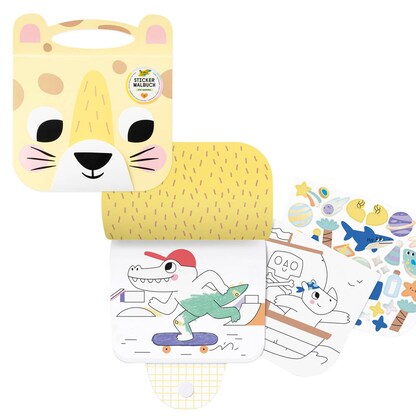 Artikelbild für folia ADVENTURE mit Sticker Malbuch, 1 St., Artikelnummer 692762