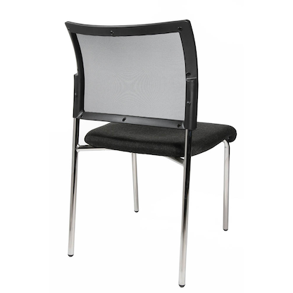 Artikelbild 6 für Topstar Besucherstühle Visit 10 Net NV290 G220 anthrazit, schwarz Stoff, 2 St., Artikelnummer 618145