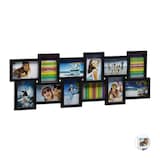 Artikelbild 1 für relaxdays Collage-Bilderrahmen schwarz 81,0 x 30,0 cm, 1 St., Artikelnummer 522117