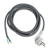 Artikelbild 1 für as-Schwabe Aderendhülsen Netzkabel Bügeleisen 3,0 m schwarz, 1 St., Artikelnummer 973747