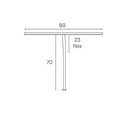 Artikelbild 2 für unilux STRATA LED LED-Schreibtischlampe weiß 12,7 W mit Tischklemme, Artikelnummer 163424
