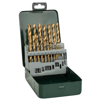 Artikelbild für BOSCH Metallbohrer-Set HSS-TiN, 19-teilig, Artikelnummer 207963