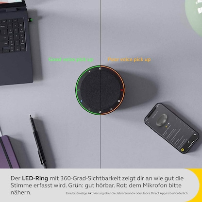 Artikelbild 3 für Jabra Speak2 75 UC Freisprecheinrichtung schwarz, grau, Artikelnummer 246748