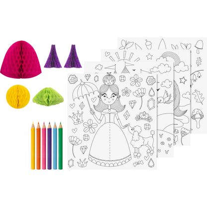 Artikelbild 2 für HEYDA 3D Prinzessin Malset farbsortiert, 1 St., Artikelnummer 689659